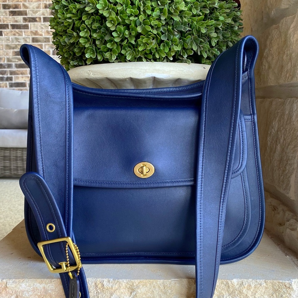 NEW Coach Vintage Navy Taft Bag💙9980💙 Perfect!